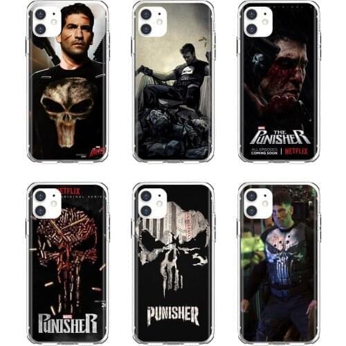 For Xiaomi Redmi 2 S2 3 3S 4 4A 5 5A 5 6 6A 7A 9 9T 9C 9A Pro Pocophone F1 The-Punisher-Season-1 Soft Silicone TPU Case