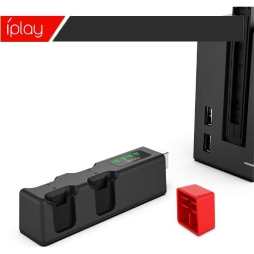 Switch portable mini USB small four charge NS JoyCon left and right small handle seat charging base charger game gear