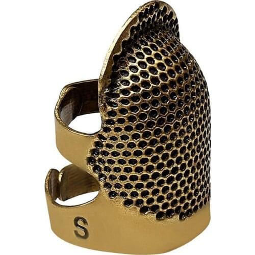 Promotion! Sewing Thimbles,Retro Sewing Thimble Finger Protector Shield Protector Fingertip Thimble Pin Needles Partner Thimbles