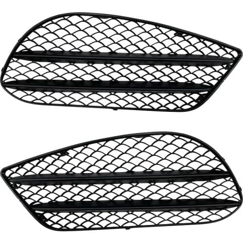 For Mercedes Benz E Class E Coupe C207 A207 2013-2016 AMG Line Front Bumper Fog Light Grills Accessories Car Styling