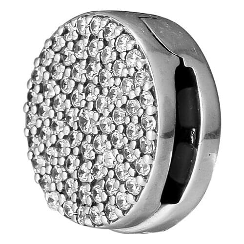 Reflexions Dazzling Elegance Clip Charm Sterling Silver Jewelry Beads For Jewelry Making Woman DIY Beads Wholesale