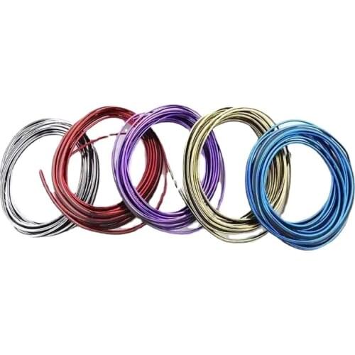 2M/5M Car Door Edge Insert Trim Styling Interior Decorative Moulding Universal Auto Accessories Insert Strip With Scraper