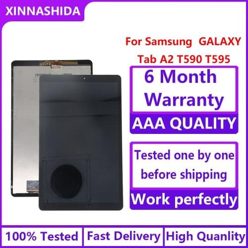 10.5'' For Samsung Galaxy Tab A2 T590 T595 SM-T595 SM-T590 2018 HD LCD Display Panel Screen Monitor Touch Screen Assembly