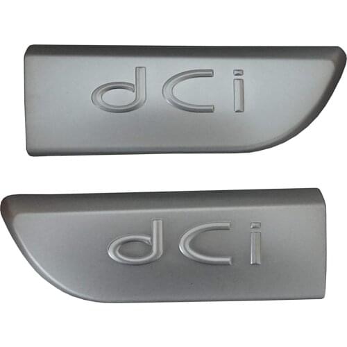 2 Pcs Chrome DCI Badge 8200717150 Left Right For Renault Megane MK2 Scenic MK2