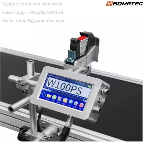 22 languages 25.4mm online TIJ thermal inkjet printer expiry date bar code QR code printer mask printer logo printer