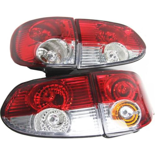 4 Pieces Set 2001-2007 Tail Light for Hyundai H1 Warning Lamp Rear Turn Signal Brake Lights