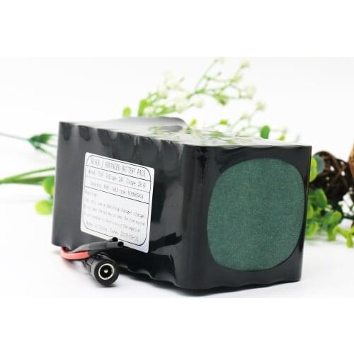 KLUOSI 7S4P 24 V Battery 29.4V 14Ah NCR18650GA Li-ion Battery Pack with 20A BMS Balanced for Electric Motor Bicycle Scooter Etc