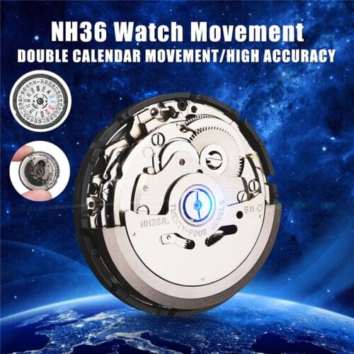 High Accuracy Automatic Watch Movement Mens Parts Mechanical Watch Movement NH36 Movement Watch Replace Tool Set