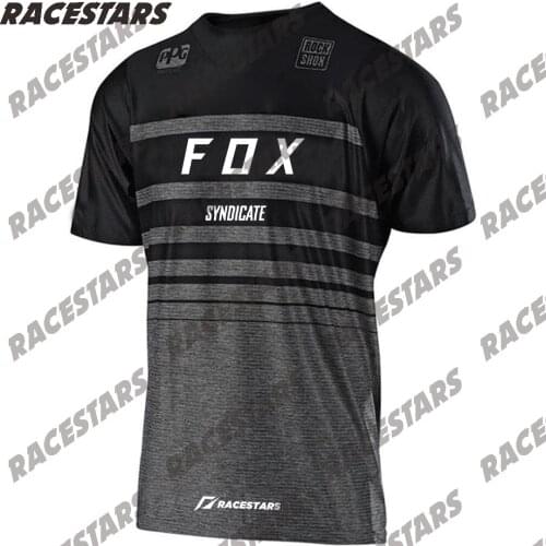 Downhill Jersey Racing MTB Jersey Mountain Motocross Bike Motorcycle Short Sleeve Shirt Ciclismo Clothes MX Cycling Wear ATV