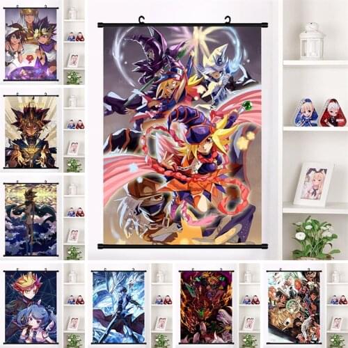 HD Prints Art Poster Japanese Cartoon Painting Anime Character Hanging Picture Plastic Scroll Canvas Decor Home Living Room Wall