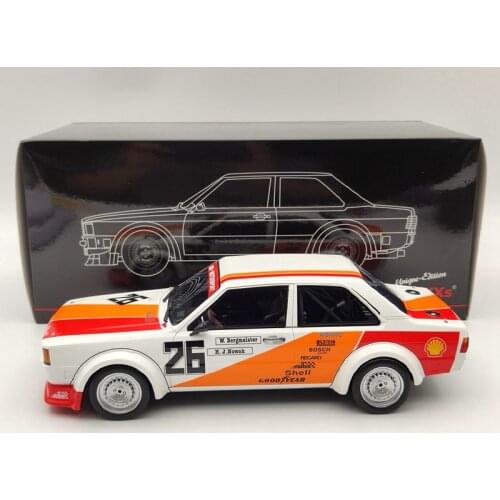 Premium ClassiXXs 30225 1/18 For A~di 80 B2 Gr2 #26 W.Bergmeister H.J.N ETCC 1980 Resin Models Auto Car Gift Limited Collection