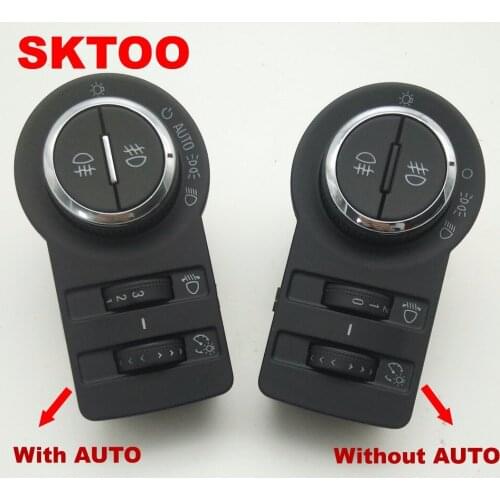 SKTOO For Buick Encore Chevy Cruze Malibu GM13301749 Fog Lamp Headlight Control Switch Button
