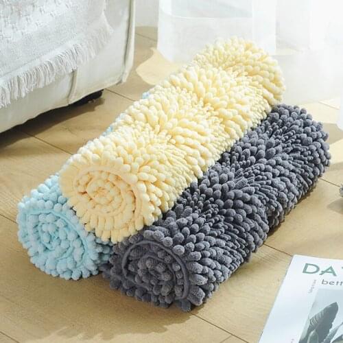 Microfiber Bath Mat Non Slip 40x60cm/50x80cm Bath Mat for Bathroom Soft and Absorption Room Floor Rugs and Carpets Machine Wash