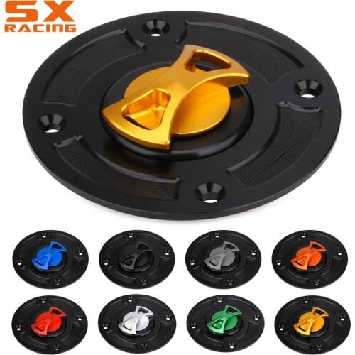 Motorcycle Gas Cap Oil Fuel Tank Cover For SUZUKI GSX600 GSXR600 GSXR750 SV650 GSXR1000 TL1000R TL1000S GSF1200 HAYABUSA