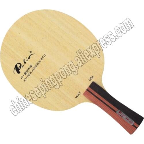 Palio official way004 way 004 table tennis blade pure wood for 40+ new material table tennis racket sports racquet sports