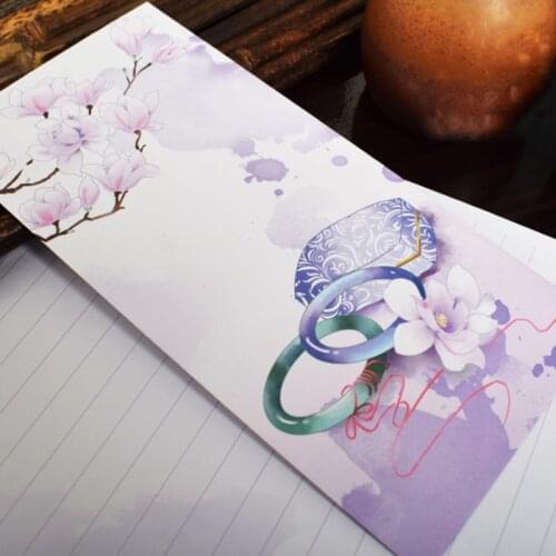 Magnolia Envelope Letter Paper Set 10 Envelope 10 Sheets Letter Wedding Invitation Office School Supplies Writing Stationery