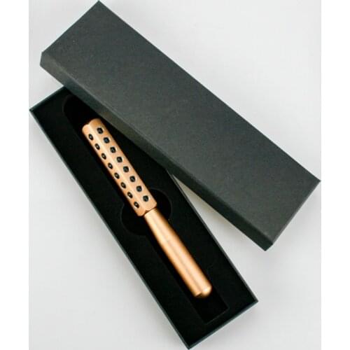 40 Germanium Stones Massage Stick 360 Degree Roller Facial Massage Bar Face Massager Beauty Tool Facial Lift Slimming Massager