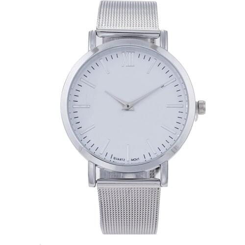 Fashion Silver Womens Quartz Wristwatches Steel Strap Womens Bracelet Watches Relogio Feminino Clock Reloj Mujer Lovers Gift