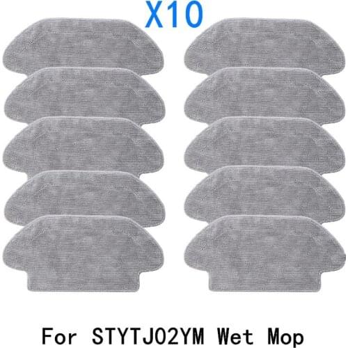 Washable Mop Accessories for Xiaomi Mijia Mi Robot Vacuum Mop Pro Mijia STYTJ02YM Robotic Vacuum Cleaner Viomi V2 P Parts Kits
