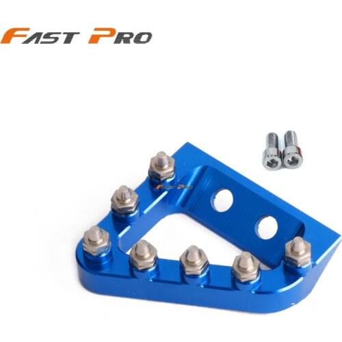CNC Rear Brake Pedal Step Plate Tip For HUSQVARNA TC125 FC250 FC350 FC50 FE350 FX450 FS450 TE250 TE250I TE300 TE300I TX125 17 20