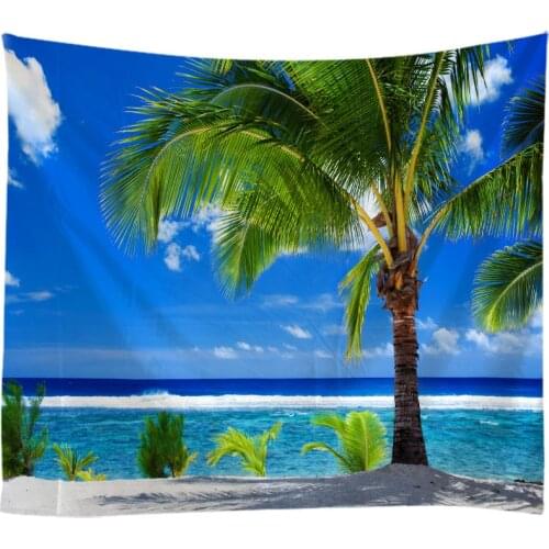 Natural Landscape Tapestry Wall Hanging Cloth Bed Spread Beach Towel Table Cloth YogaMat House Decoration Living Room Decoration