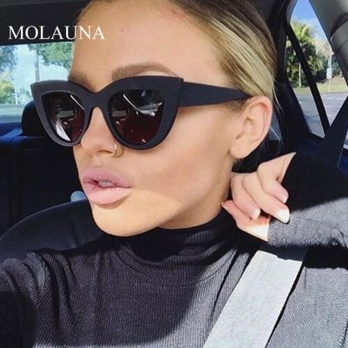 2020 New Cat Eye Women Sunglasses Clear Lens Vintage Shade Sun Glasses Female Eyewear Brand Design Female Eyewear oculos