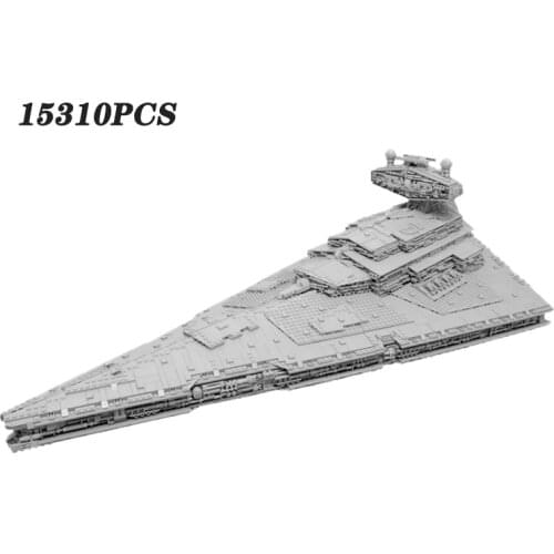 Stern Spielzeug Wars Kompatibel Mit MOC-9018 ISD Monarch Set 75252 UCS Kaiser Star Destroyer Kinder Spielzeug