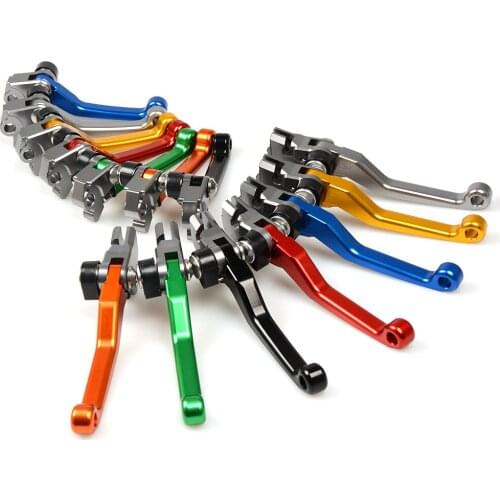 Pivot Dirt Foldable Brake Clutch Levers Motocross brakes handle For 250 EXC 250EXC 2006 2007 2008 2009 2010 2011 2012 2013