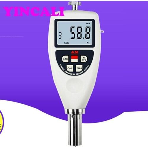 High Resolution Shore Hardness Tester AS-120E Digital Shore Durometer Intuitive readings Main measures Hard sponge, EVA