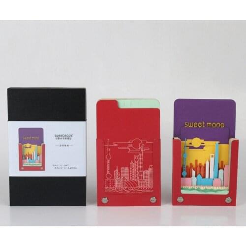 China Oriental pearl city unique, elegant, creative 3D custom design notes