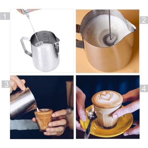 Eggbeater Milk Frother Set Rechargeable Mixing Kitchen Electric Coffee