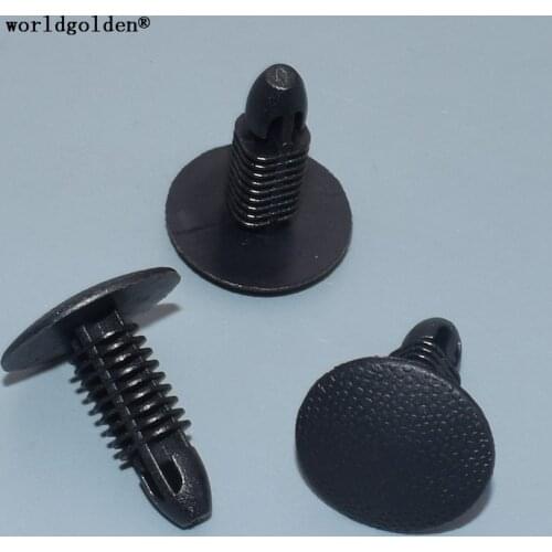 Worldgolden 100pcs plastic fasteners Trim Panel Retainer 90667-SA0-003B3 90667SA0003B3 for honda for toyota for kia