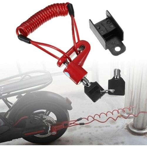 Anti-theft Lock Electric Scooter Wheels Disc Brakes Lock with Steel Wire Cycling Bicycle mountain bike disc lock