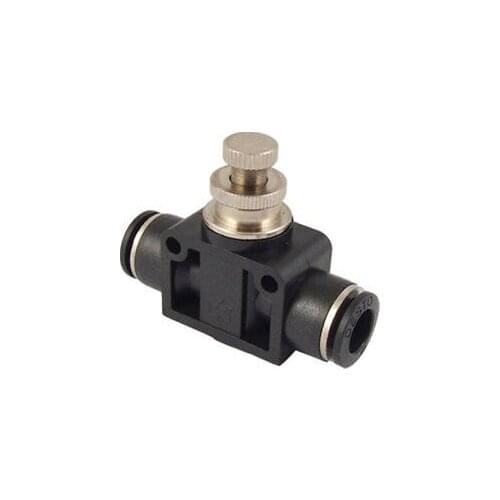 10mm Straight Push in Quick Connecting Speed Controller