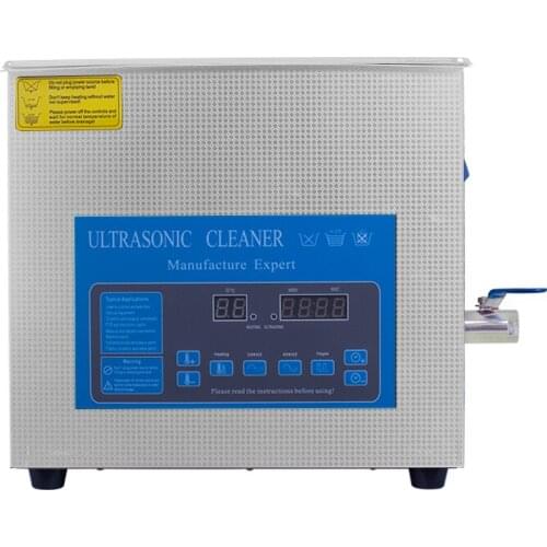 15L Lab Ultrasonic Cleaner Bath Degassing Sweeping 28KHZ 40KHZ DPF Cylinder Automatic Dirty Parts Degreasing Washer Tool