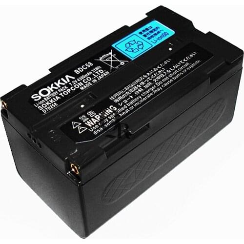 High Quality Sokkia BDC58 BDC-58 battery For SOKKIA total Stations and GNSS