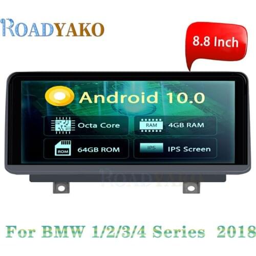 8.8'' Android 10.0 Car Radio For BMW 1 2 3 4 Series 2018 EVO Stereo 2Din Autoradio Car Navigation GPS Multimedia Video player