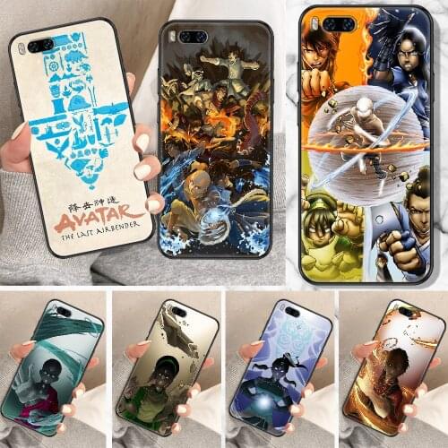 Avatar the Last Airbender Phone Case For Xiaomi Mi Note 8 9 10 11 9T 10T A3 Lite Pro Ultra black luxury Etui soft back art funda