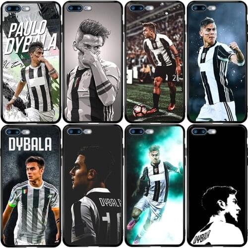 Cover Case for Xiaomi Redmi Note 6 7 9 8T 10T 9S 9A 8A A3 A2 A1 Pro Lite Black Shark Mix Max Paulo Dybala