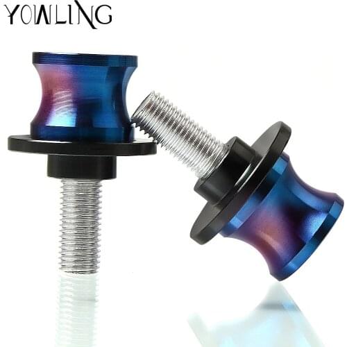 For SUZUKI GSX-S1000/F/ABS GSXR 750 GSXR 600 SV650/SV650S Katana GSXR600F CNC Frame Stands Screws sliders Swingarm Spools Slider