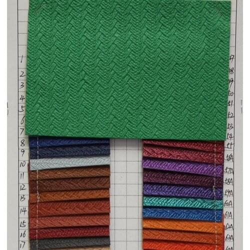 PU leather woven pattern leather bag Handbags special synthetic leather fabric