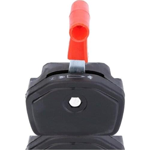 K1KA Durable Plastic Throttle Box for Lawn Mower Lawn Mower Replacement Parts Black+Red Throttle Switch Throttle Control Box