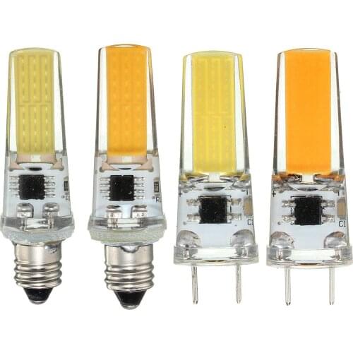 KINGSO 2PCS E11 G8 AC110V Dimmable 2.2W 180LM LED COB Silica gel Light Bulb Pure White Warm White LED Lamp For Home Lighting