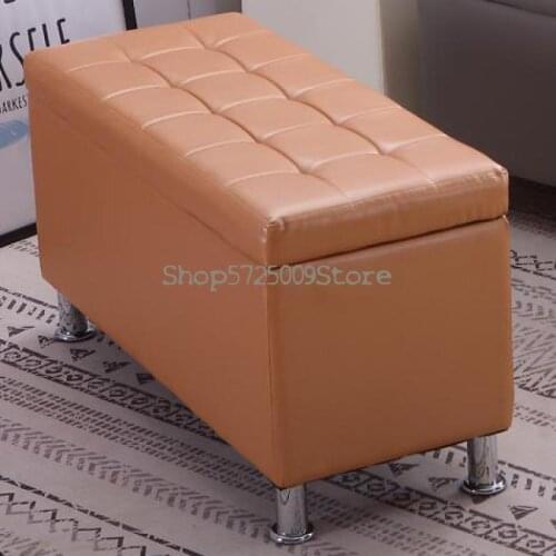 Womens Clothing Store Simple No Back Small Sofa Clothing Store Rest Bench Shop Sofa Stool Modern Rectangular Stool