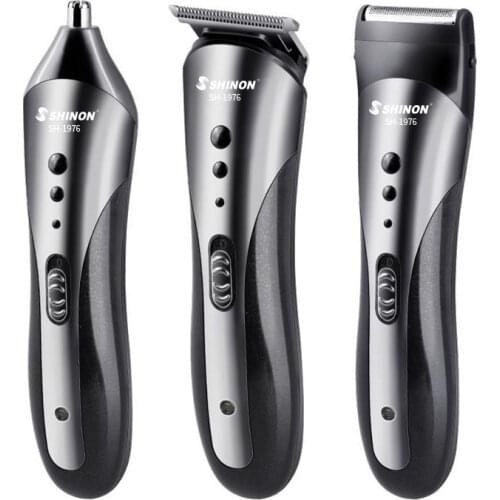 Multifunctional 3 in 1 Hair Clipper 2021 Hot Selling Household Electric Razor Oil Head Electric Hair Clipper Nose Hair Trimmer
