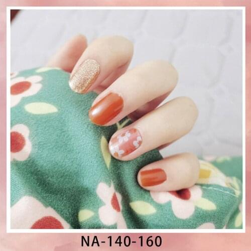 1Pcs Floral Series Gel Polish Nail Sticker Decals Tool Nail Art Paper Decoration Manicure Tattoos 3D DIY Nail Art Accessories
