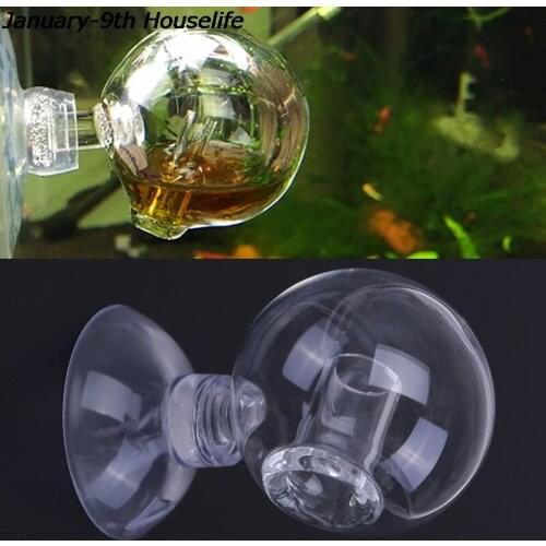 New Aquarium Fish Tank Carbon Dioxide CO2 Monitor Glass Drop Ball Checker Tester