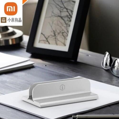 Authentic Xiaomi iQunix Edin Aluminum For MacBook Laptop Vertical Stand For MacBook Base Cooling Holder HOT