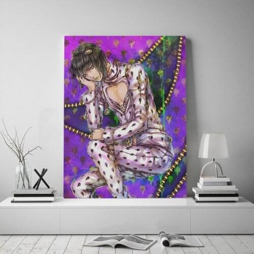 Bruno Bucciarati Vento Aureo anime Canvas poster Painting wall Art decor Living room Bedroom Study Home Decoration Prints