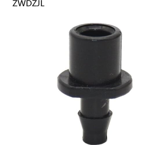 Greenhouse drip irrigation hose barbed 1/4 connector 6mm to the 4/7 hose Connector sprinkler head adapter 25PCS